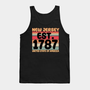 New Jersey 1787 Tank Top